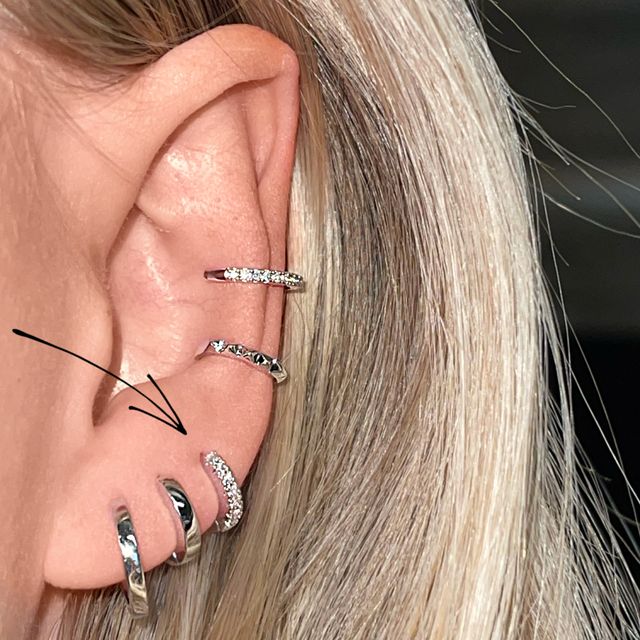 Earrings Crystal Small